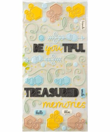 Alternative view of 49 AND MARKET Collezione Botanical Buzz  -  Puffy Stickers