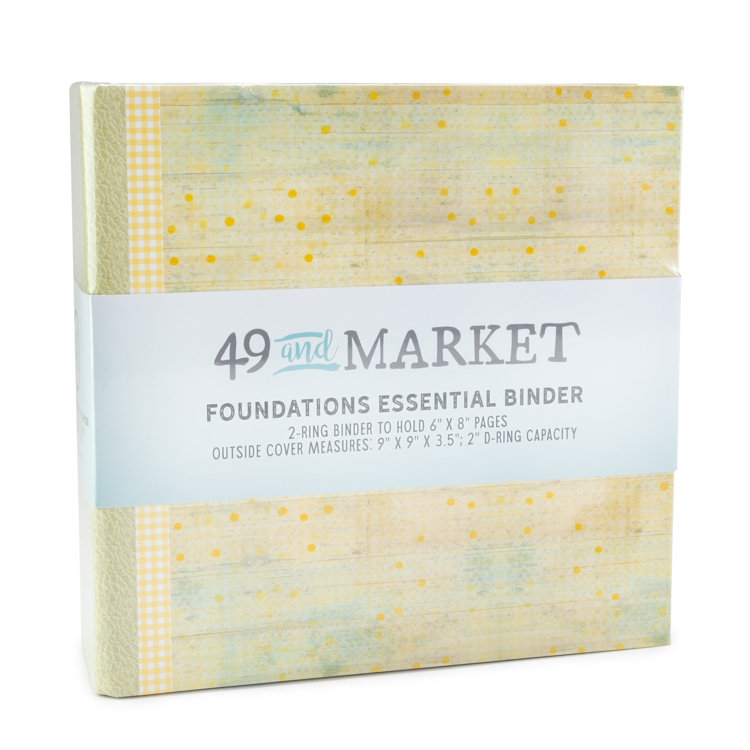 49 AND MARKET Collezione Botanical Buzz - Foundations Binder Album Kit - Sunny