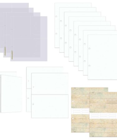 Alternative view of 49 AND MARKET Collezione Botanical Buzz  - Foundations Binder Album Kit - Sunny