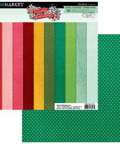 Alternative view of 49 AND MARKET, Vicki Boutin - Collezione Mistletoe and Memories  - 12x12 Staples Pack