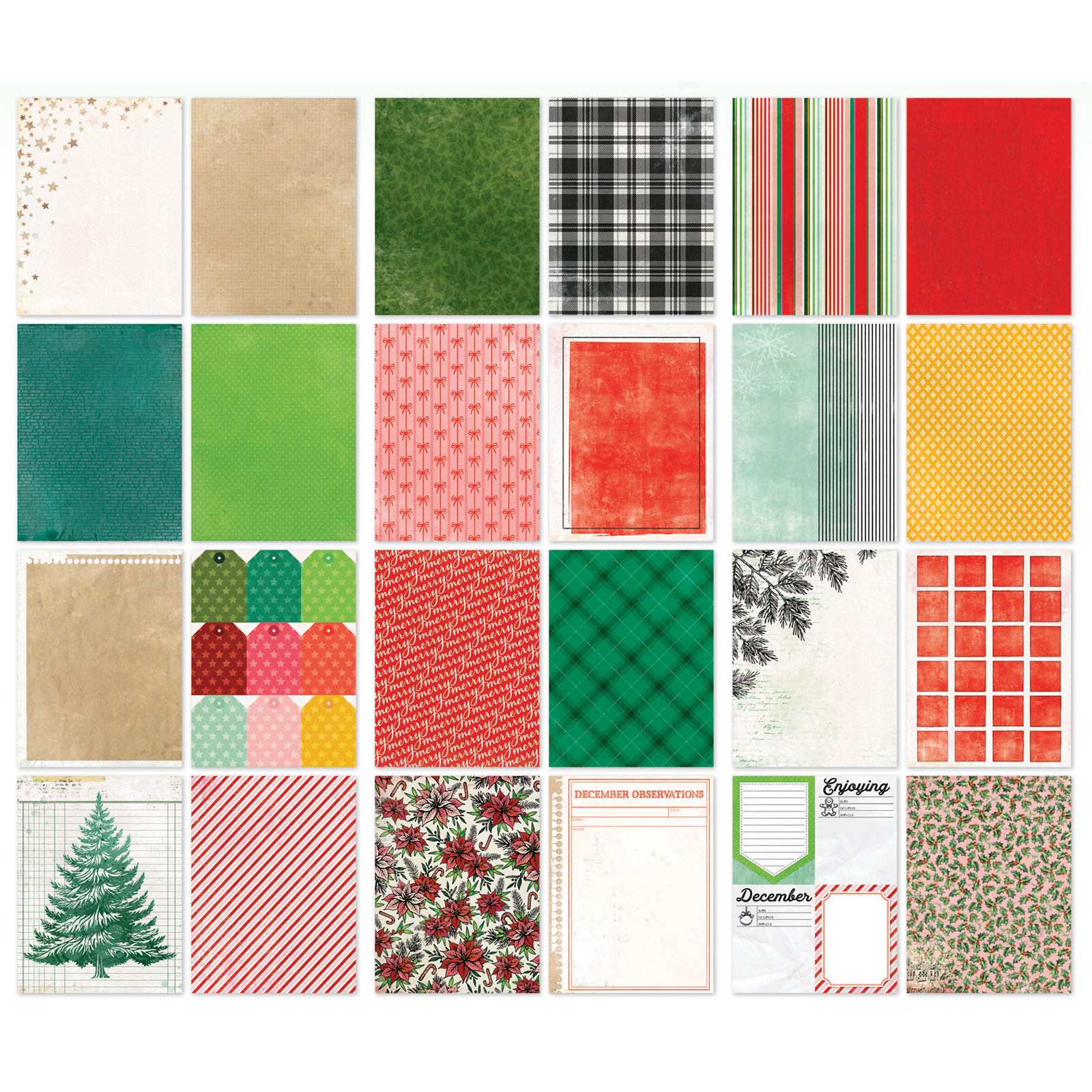 49 AND MARKET, Vicki Boutin - Collezione Mistletoe and Memories - 6x8 Paper Pack - immagine 2