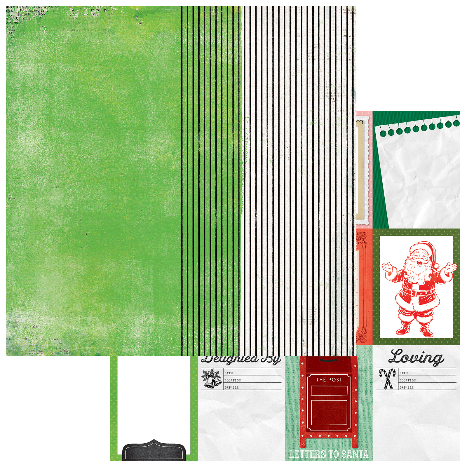 49 AND MARKET, Vicki Boutin - Collezione Mistletoe and Memories - Starters Paper 1