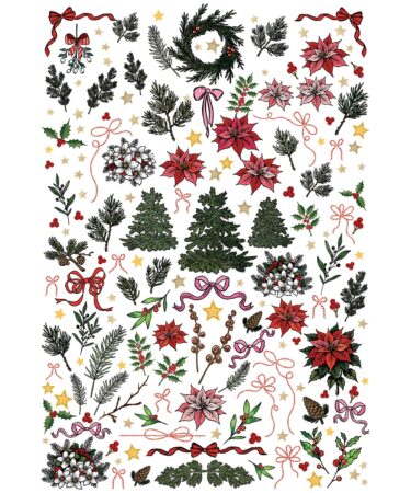 Alternative view of 49 AND MARKET, Vicki Boutin - Collezione Mistletoe and Memories  - Laser Cut Foliage