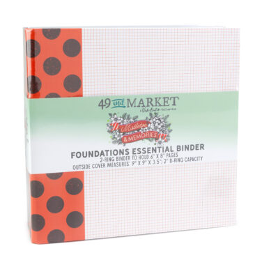 49 AND MARKET, Vicki Boutin - Collezione Mistletoe and Memories  - Binder Album Kit