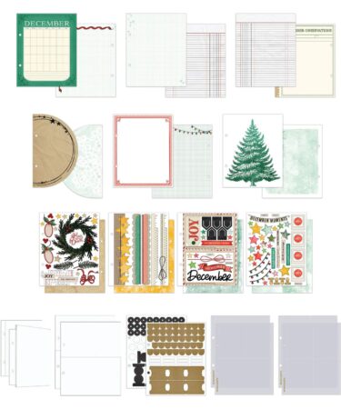 Alternative view of 49 AND MARKET, Vicki Boutin - Collezione Mistletoe and Memories  - Binder Album Kit