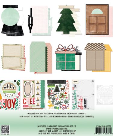 Alternative view of 49 AND MARKET, Vicki Boutin - Collezione Mistletoe and Memories  -  Flip Book Kit