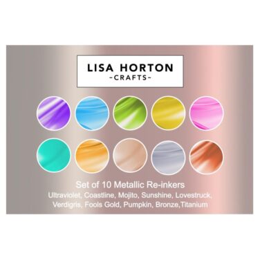 Lisa Horton Crafts Cloud 9 Metallic Reinkers 10/Pkg - Release 1