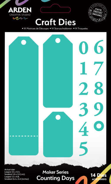 ARDEN CREATIVE STUDIO - Maker Series Craft Die Set Counting Days