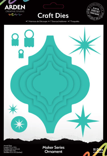 ARDEN CREATIVE STUDIO - Maker Series Craft Die Set Ornament