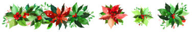 Alternative view of ARDEN CREATIVE STUDIO - Season of Joy Kiss-Cut PET Tape Poinsettia (5cmx5m)