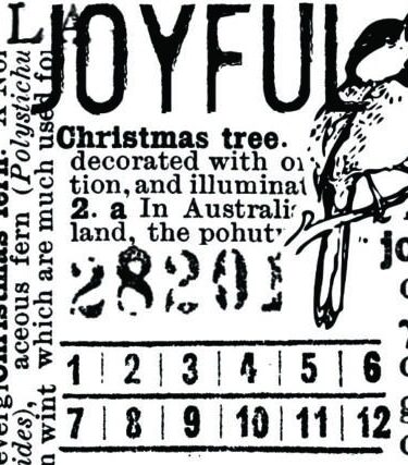 Alternative view of ARDEN CREATIVE STUDIO - Season of Joy Journal PET Tape Continuous (5cmx5m)