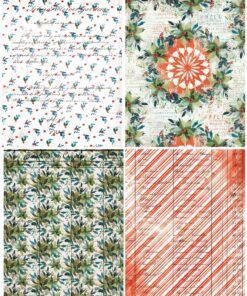 Alternative view of ARDEN CREATIVE STUDIO - Season of Joy 6x8 Inch Decoupage Paper