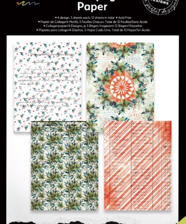 ARDEN CREATIVE STUDIO - Season of Joy 6x8 Inch Decoupage Paper