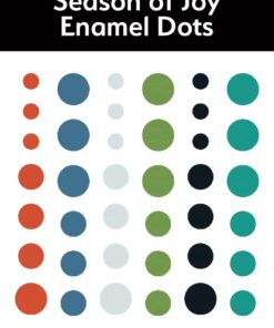 ARDEN CREATIVE STUDIO - Season of Joy Enamel Dots (54pcs)