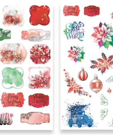 Alternative view of ARDEN CREATIVE STUDIO - Vintage Christmas Ephemera Pack (64pcs)