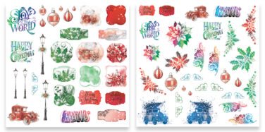 Alternative view of ARDEN CREATIVE STUDIO - Vintage Christmas Ephemera Pack (64pcs)