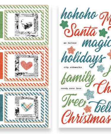 Alternative view of ARDEN CREATIVE STUDIO - Season of Joy Page Makers Ephemera Pack (79pcs)