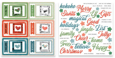 Alternative view of ARDEN CREATIVE STUDIO - Season of Joy Page Makers Ephemera Pack (79pcs)