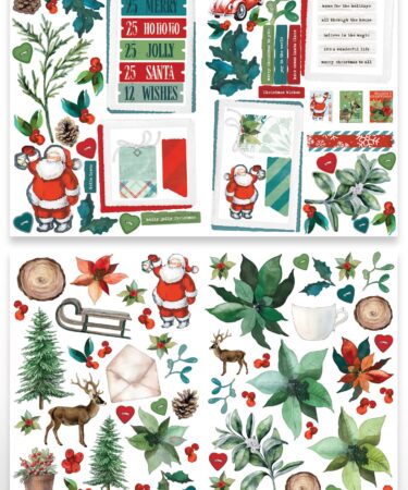 Alternative view of ARDEN CREATIVE STUDIO - Season of Joy Laser Cuts (107pcs)