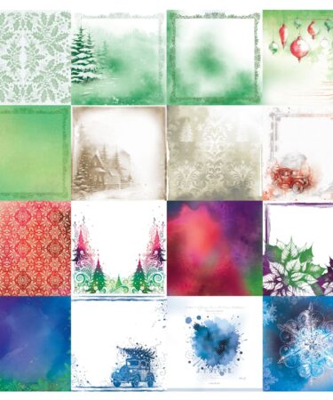 Alternative view of ARDEN CREATIVE STUDIO - Vintage Christmas 12x12 Inch Paper Pad