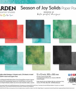 ARDEN CREATIVE STUDIO - Season of Joy Solids 12x12 Inch Paper Pad