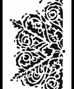 ARDEN CREATIVE STUDIO - Frosted Flake 4x8 Inch Stencil