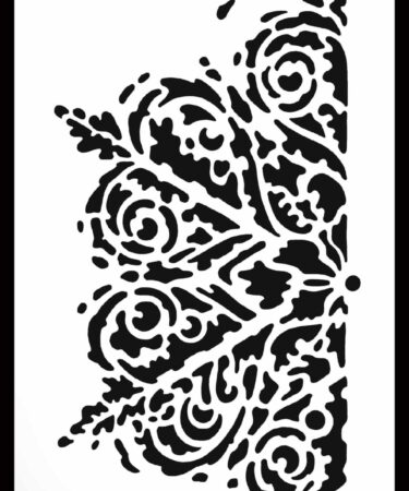 ARDEN CREATIVE STUDIO - Frosted Flake 4x8 Inch Stencil
