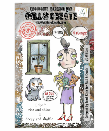 AALL & CREATE- Stamp set A7 - ZOMBDee