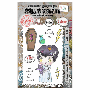 AALL & CREATE- Stamp set A7 - Frankie’s Bride