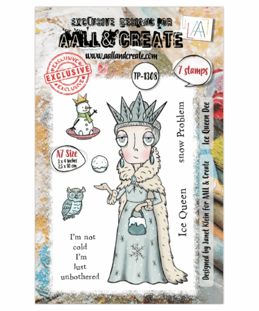 AALL & CREATE - Stamp set A7 - Ice Queen Dee