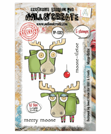 AALL & CREATE - Stamp set A7 - Moose-tletoe