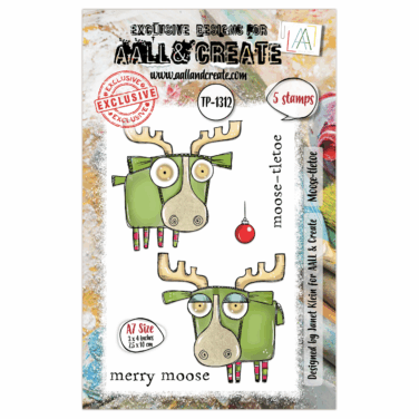 AALL & CREATE - Stamp set A7 - Moose-tletoe