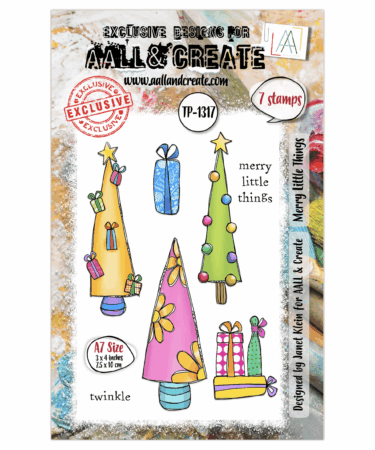 AALL & CREATE - Stamp set A7 - Merry Little Things