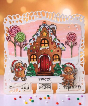 Alternative view of AALL & CREATE - Stamp set A7 - Candy Lane