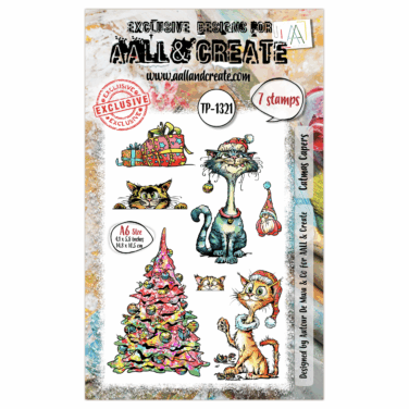AALL & CREATE - Stamp set A6 - Catmas Capers