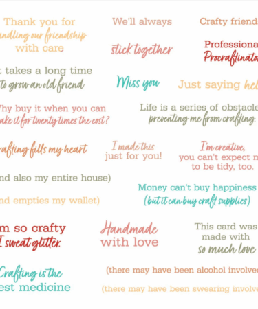 HONEY BEE - Collezione Makers Mix - 6"x6" Stamp Set -Crafty Friends