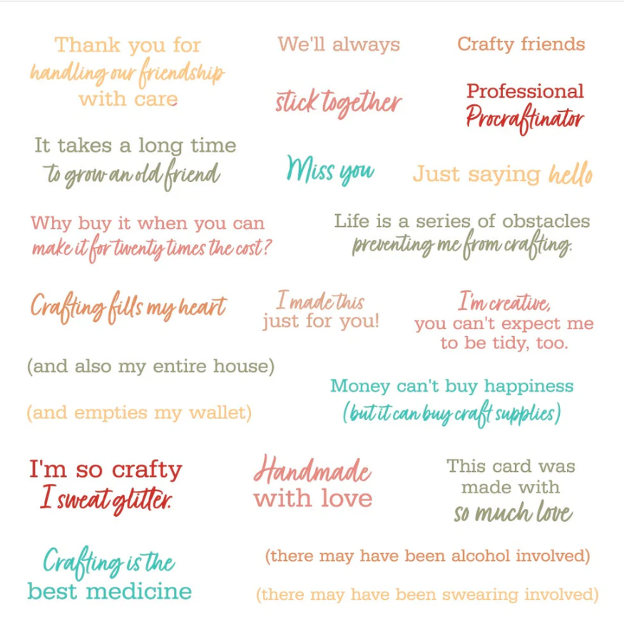 HONEY BEE - Collezione Makers Mix - 6"x6" Stamp Set -Crafty Friends