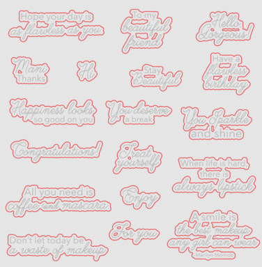 HONEY BEE - Collezione Makers Mix -Coordinating Honey Cuts - Flawless Friend