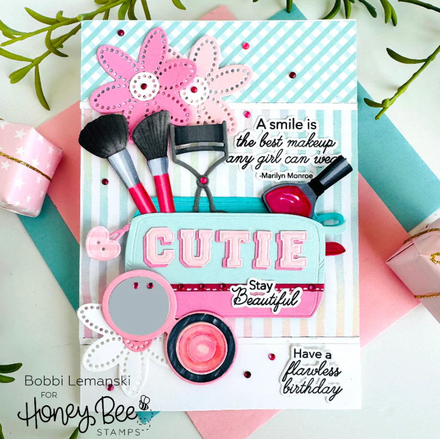 HONEY BEE - Collezione Makers Mix -Coordinating Honey Cuts - Flawless Friend - immagine 2