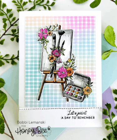 Alternative view of HONEY BEE - Collezione Makers Mix - Coordinating Honey Cuts - Floral Easel