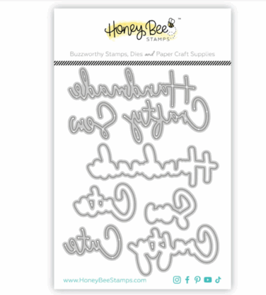 HONEY BEE - Collezione Makers Mix - Honey Cuts -  Great Greetings: Crafting