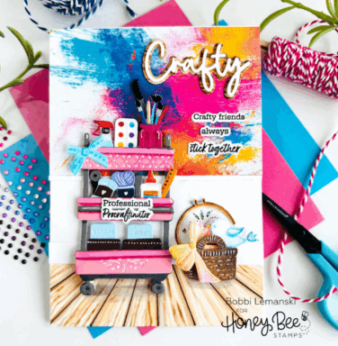 Alternative view of HONEY BEE - Collezione Makers Mix - Honey Cuts -  Great Greetings: Crafting