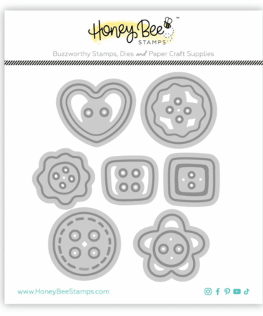 HONEY BEE - Collezione Makers Mix - Honey Cuts - In Stitches  BUTTONS