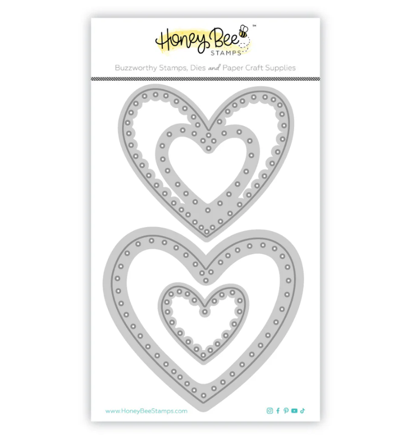 HONEY BEE - Collezione Makers Mix - Honey Cuts - In Stitches Heart