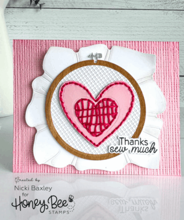 Alternative view of HONEY BEE - Collezione Makers Mix - Honey Cuts - In Stitches Heart