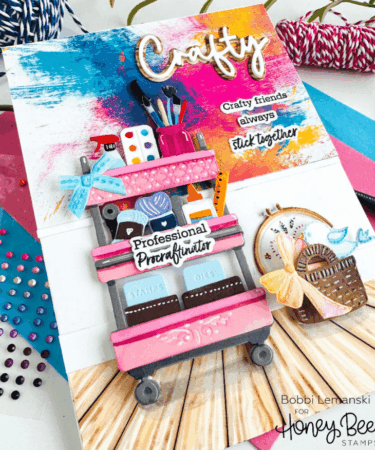 Alternative view of HONEY BEE - Collezione Makers Mix - Honey Cuts Lovely Layers: Craft Cart