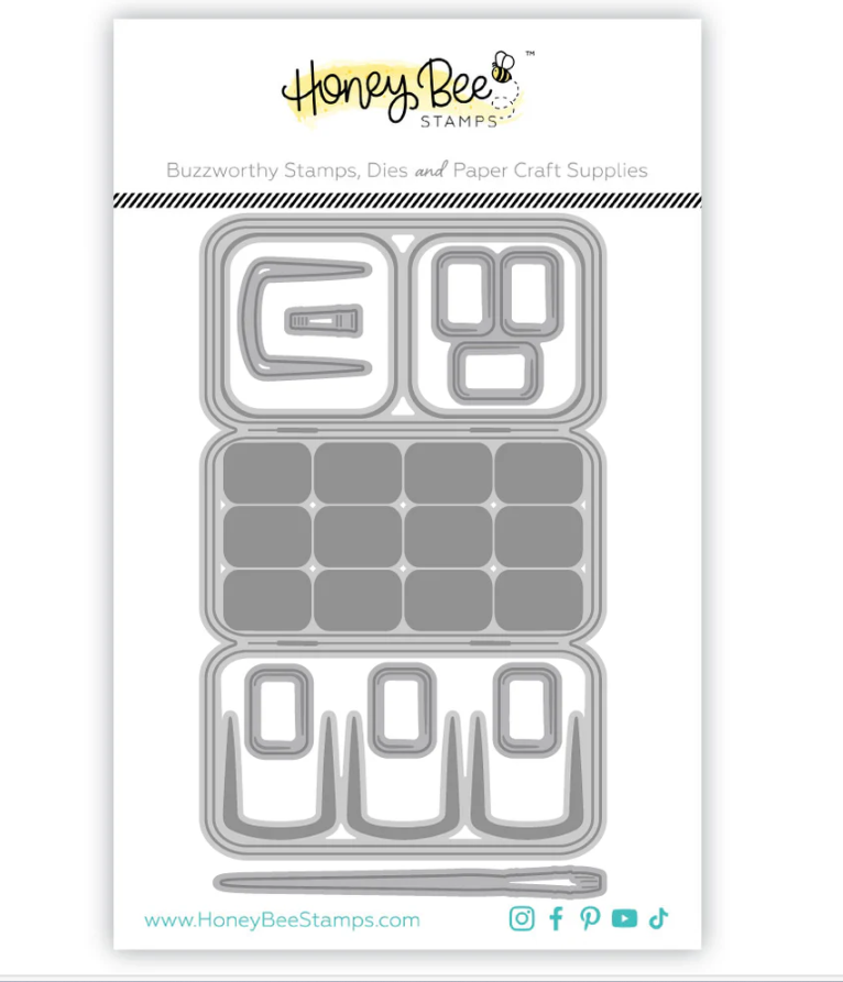 HONEY BEE - Collezione Makers Mix - Honey Cuts Lovely Layers: Tin Palette