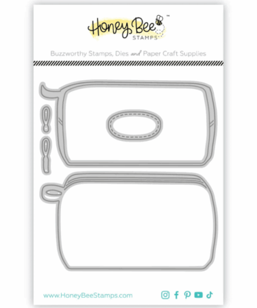 HONEY BEE - Collezione Makers Mix - Honey Cuts Lovely Layers: Zipper Bag