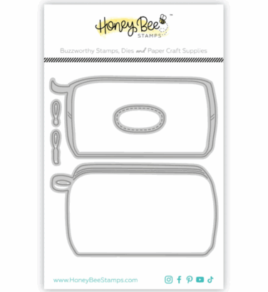 HONEY BEE - Collezione Makers Mix - Honey Cuts Lovely Layers: Zipper Bag