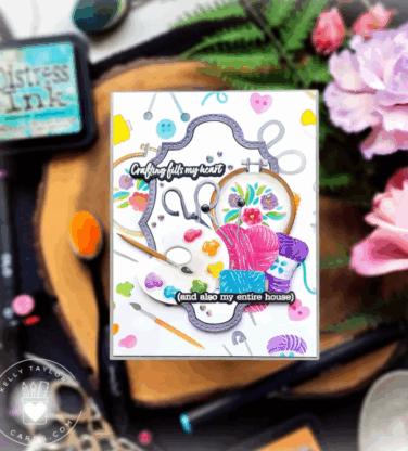 Alternative view of HONEY BEE - Collezione Makers Mix -  Set of 6 - 6x6" Layering Stencils